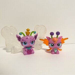 Littlest Pet Shop Fairies Empress Fairy 2831 Snow Burst 3825 LPS 2010s NO LIGHT